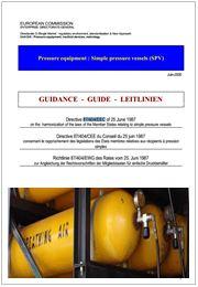 The guidelines about Simple Pressure Vessels Directive (SPVD)