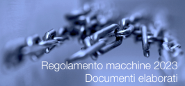 Regolamento Macchine 2023 / Documenti elaborati