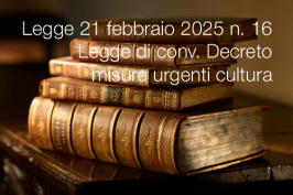 Legge 21 febbraio 2025 n. 16