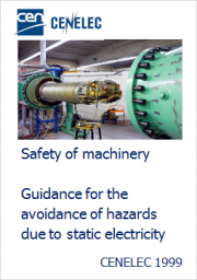 Hazards due to static electricity machinery 