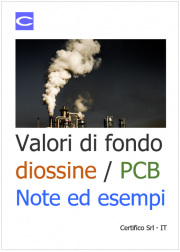 Valori di fondo e limite diossine / PCB