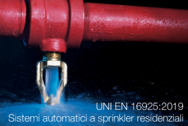 UNI EN 16925:2019 | sprinkler residenziali 