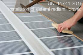 UNI 11741:2019 | Installatori di sistemi radianti idronici