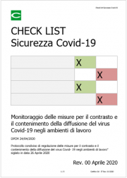 Check sicurezza COVID-19