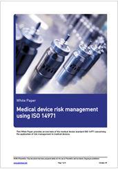 ISO 14971: Medical devices - Application of risk management to medical devices