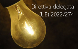Direttiva delegata (UE) 2022/274 