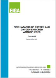 Pericoli di incendio atmosfere arricchite di ossigeno