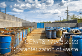 CEN/TS 17943:2023 | Characterization of waste