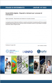 UNI/PdR 147:2023 | Sostenibilità digitale