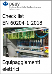 Check list EN 60204-1:2018 Testing of the electrical equipment of machines - IFA