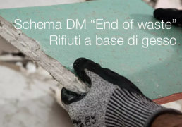 Schema DM “End of waste” - Rifiuti a base di gesso