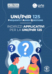 FAQ UNI/PdR 125/2022 Accredia-UNI