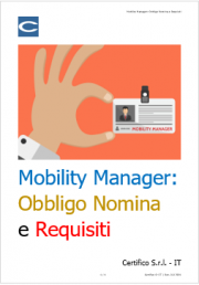 Mobility Manager: Obbligo Nomina e Requisiti