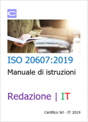 ISO 20607:2019 Redazione manuale di istruzioni