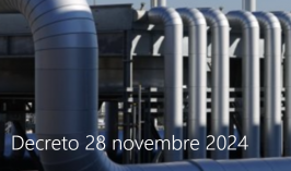 Decreto 28 novembre 2024 - Termini e modalità agevolazioni imprese energivore