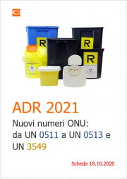 ADR 2021 | Nuovi numeri ONU
