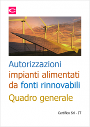 Autorizzazioni impianti alimentati da fonti rinnovabili / Quadro generale