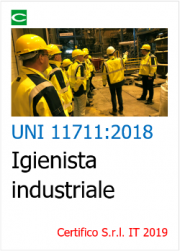 UNI 11711:2018 | Igienista industriale 