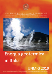 Energia geotermica in Italia UNMIG 2019