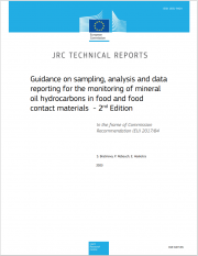 Guidance monitoring of mineral oil hydrocarbons in food and food contact materials