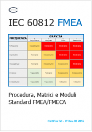 IEC 60812 Procedura, Matrici e Moduli Standard FMEA/FMECA