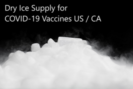 Dry Ice Supply for COVID-19 Vaccines US / CA | CGA