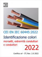 CEI EN IEC 60445 Tabella A.1 Colori conduttori