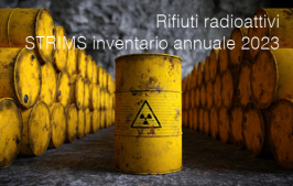 Rifiuti radioattivi: STRIMS inventario annuale 2023