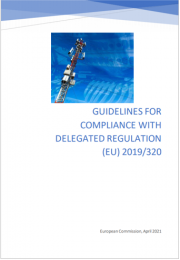 Guidelines for compliance with delegated regulation (EU) 2019/320