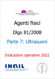 Indicazioni operative rischio agenti fisici ISS/INAIL 2022: Ultrasuoni