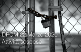 DPCM 22 Marzo 2020