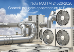 Nota MATTM 24526/2020 - Controlli periodici apparecchiature F-gas