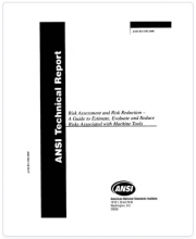 ANSI B11.TR3-2000 Risk Assessment and Risk Reduction - Machine Tools