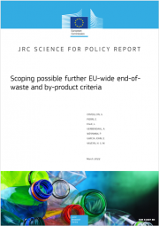 Scoping possible further EU-wide end-of-waste and by-product criteria