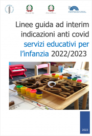 Linee guida ad interim indicazioni anti covid servizi educativi per l’infanzia 2022/2023 