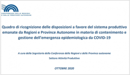 Quadro ricognizione Gestione emergenza epidemiologica COVID-19