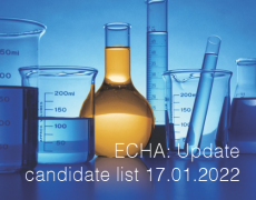 ECHA: Update candidate list 17.01.2022