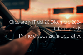 Circolare MIT del 20 Dicembre 2024