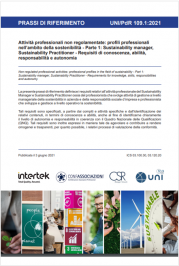 UNI/PdR 109: profili professionali nell’ambito della sostenibilità