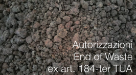 Autorizzazioni End of Waste ex art. 184-ter del D. Lgs. 152/2006