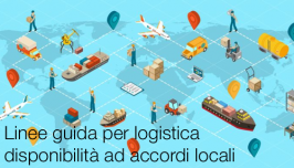 Linee guida per logistica e disponibilità ad accordi locali