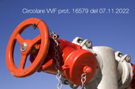 Circolare VVF prot. 16579 del 7 novembre 2022