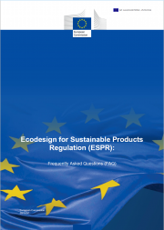 Ecodesign for Sustainable Products Regulation (ESPR): FAQ