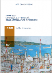 Atti Convegno Safap 2021 - Sicurezza ed affidabilità delle attrezzature a pressione