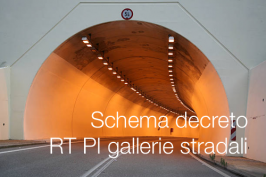 Schema decreto interministeriale RT PI gallerie stradali 