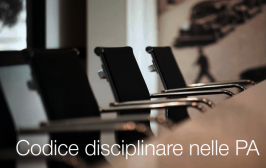 Codice disciplinare nelle PA / Note