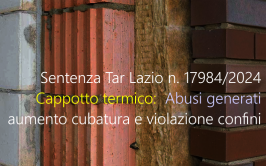 Sentenza Tar Lazio n. 17984 del 17 ottobre 2024