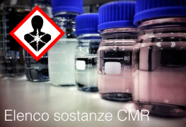 Elenco delle sostanze chimiche classificate CMR