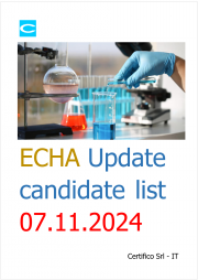 ECHA: Update candidate list 07.11.2024