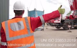 UNI ISO 23853:2019 | Addestramento di imbracatori e segnalatori